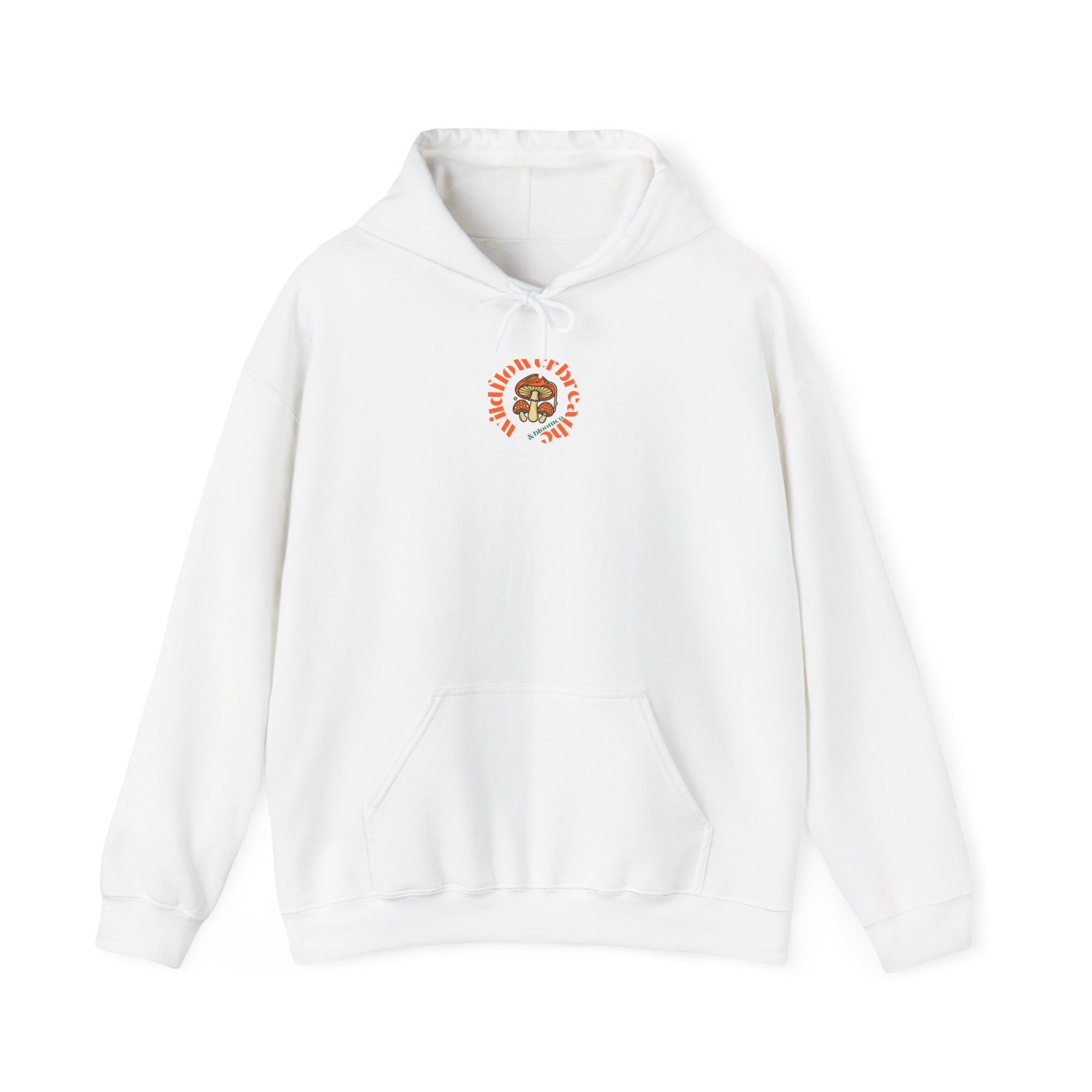 Untamed botanical hoodie | Floral nature graphic hoodie