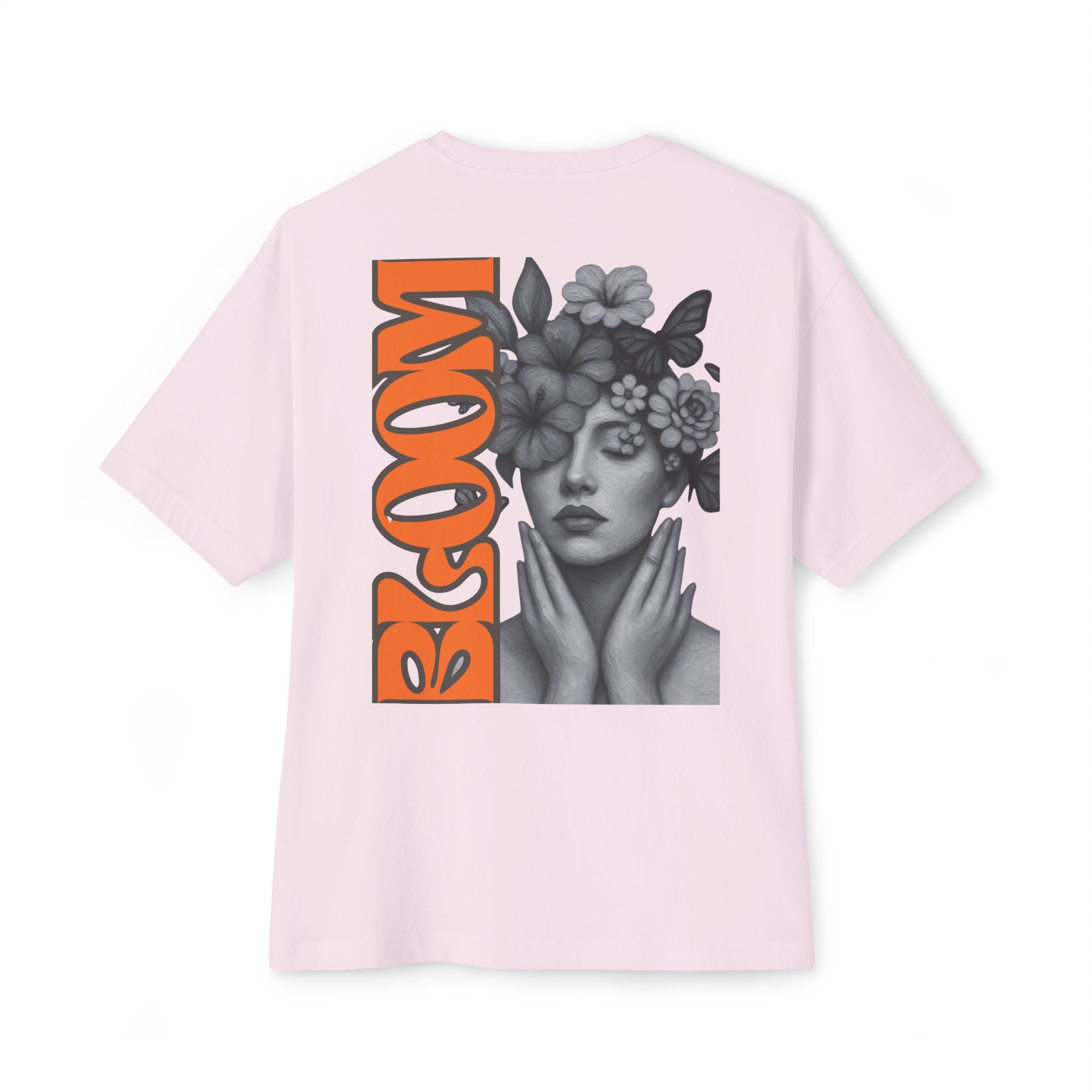 Bloom Floral Wildflower Head Tee | Mushroom Cottage Logo Tee