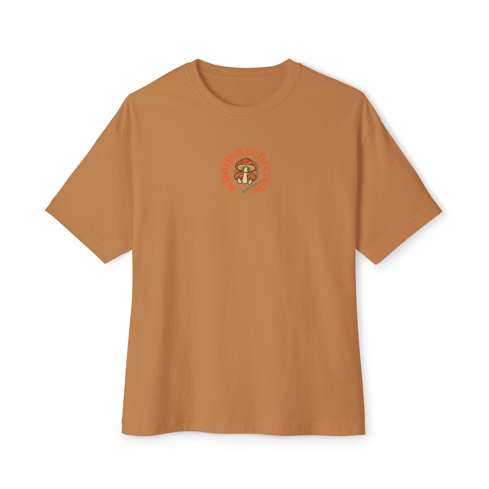 Bloom Floral Wildflower Head Tee | Mushroom Cottage Logo Tee
