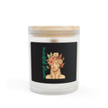 Floral Crown Woman Candle | Frosted Glass 11oz