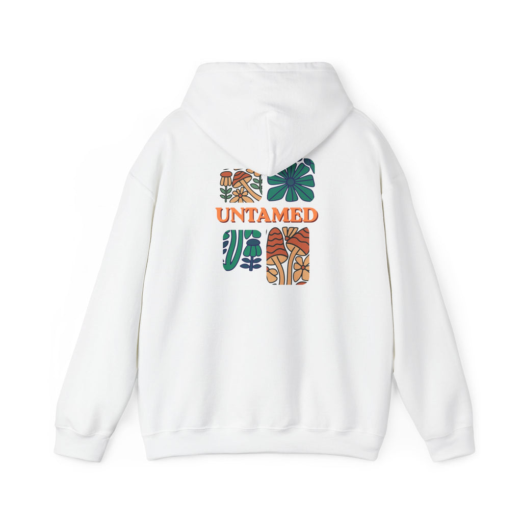 Untamed botanical hoodie | Floral nature graphic hoodie