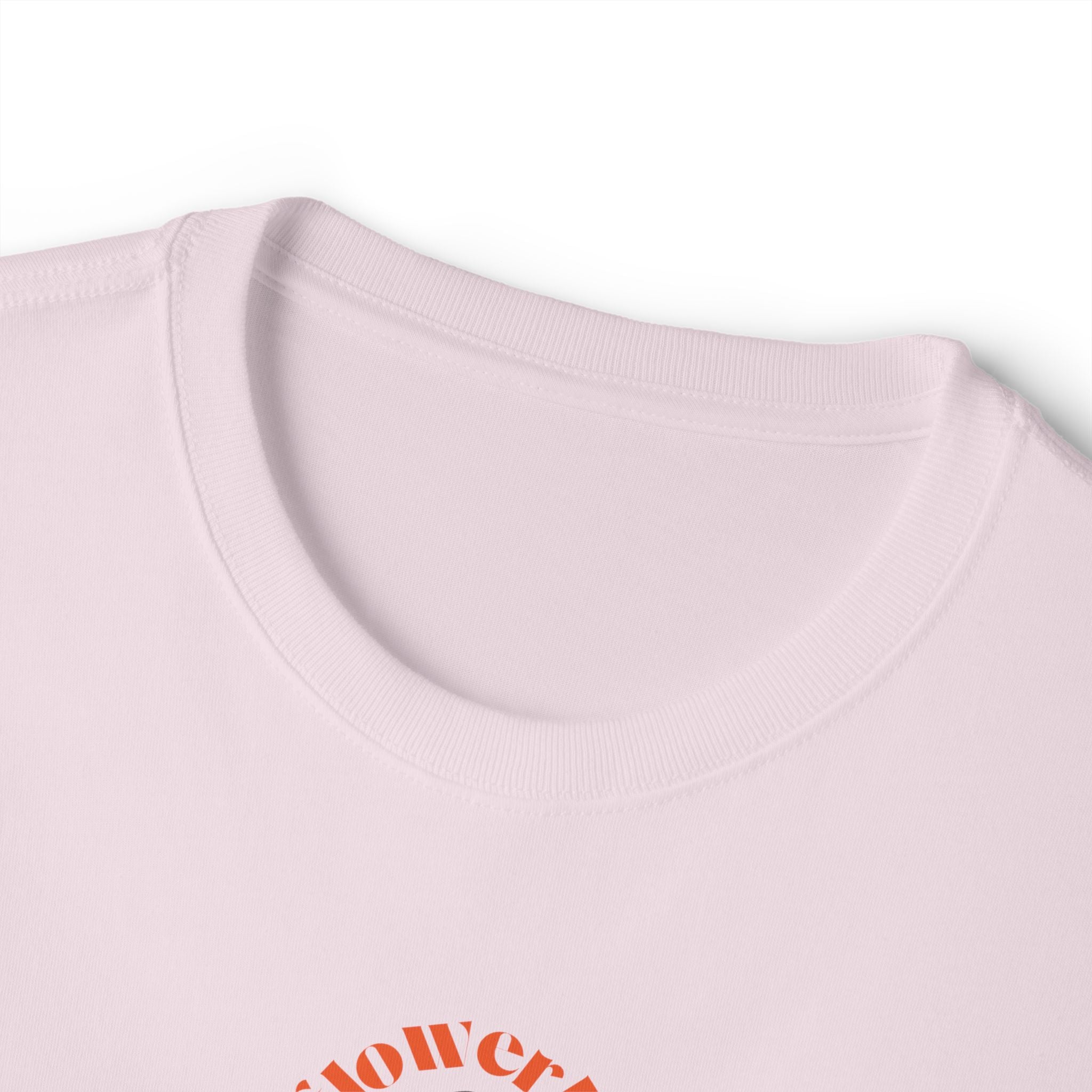 Bloom Floral Wildflower Head Tee | Mushroom Cottage Logo Tee