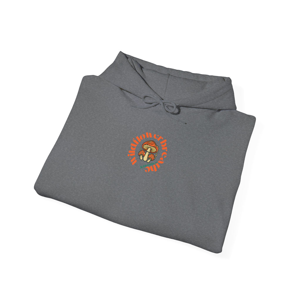 Untamed botanical hoodie | Floral nature graphic hoodie