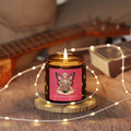 Floral Butterfly Goddess Candle Amber Jar | Soy Candle
