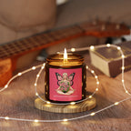 Floral Butterfly Goddess Candle Amber Jar | Soy Candle