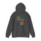 Untamed botanical hoodie | Floral nature graphic hoodie