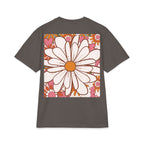 Retro Daisy Floral Tee — Vintage 60s-Inspired Flower Graphic T-Shirt