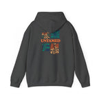 Untamed botanical hoodie | Floral nature graphic hoodie