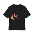 Butterfly Sketch Tee | Two Orange Butterflies Minimal Line Art
