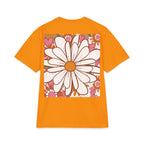 Retro Daisy Floral Tee — Vintage 60s-Inspired Flower Graphic T-Shirt