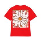 Retro Daisy Floral Tee — Vintage 60s-Inspired Flower Graphic T-Shirt