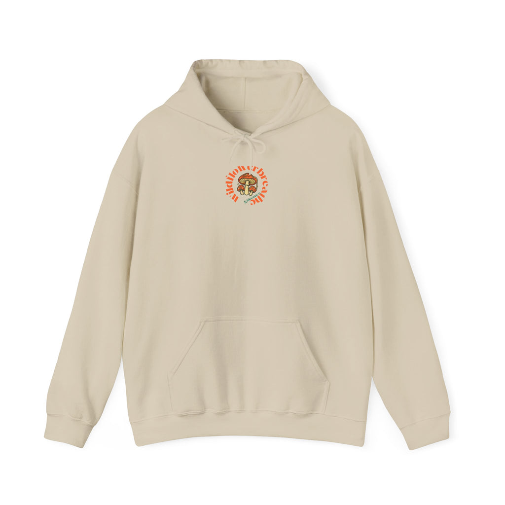 Untamed botanical hoodie | Floral nature graphic hoodie