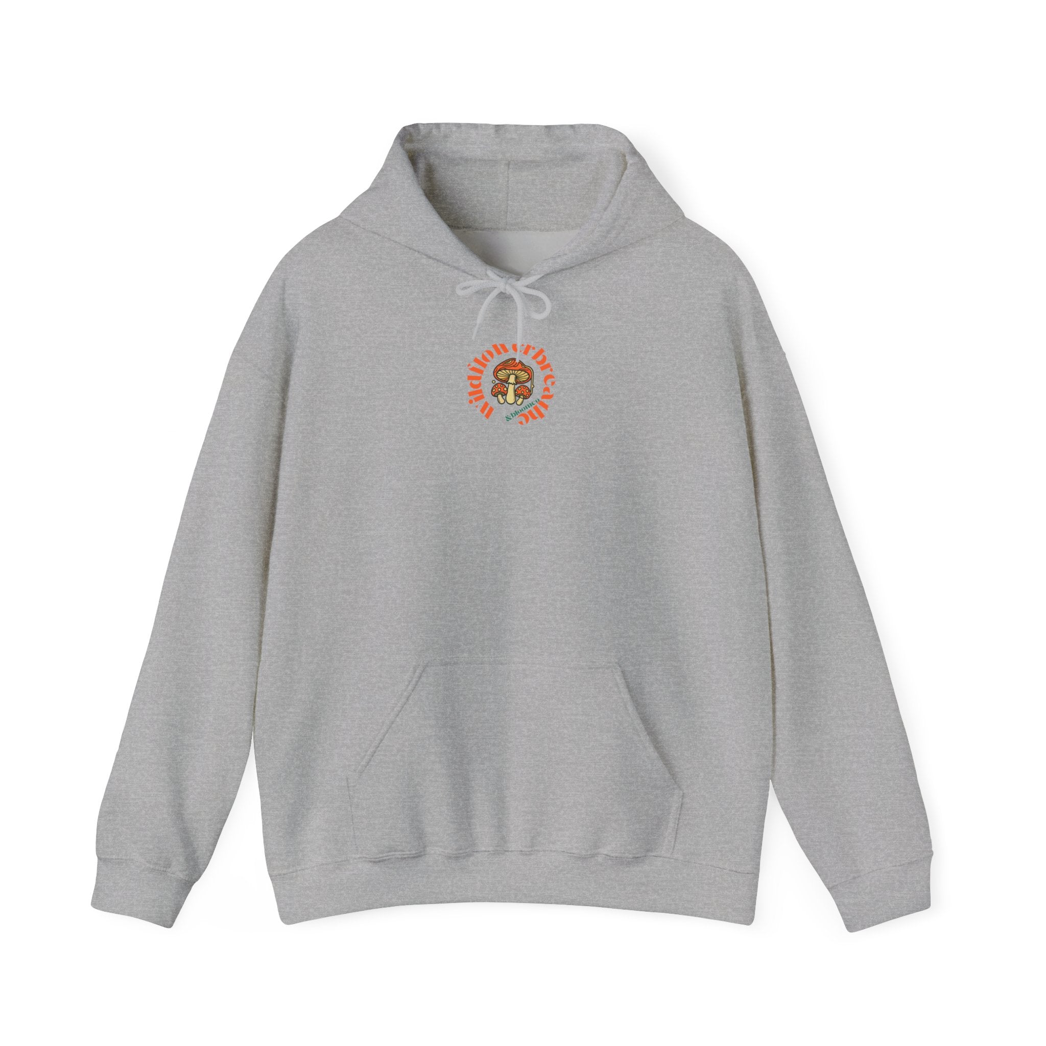 Untamed botanical hoodie | Floral nature graphic hoodie