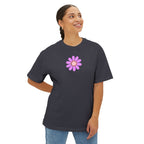Pink Daisy Graphic Tee | Flower Illustration T-Shirt