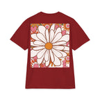 Retro Daisy Floral Tee — Vintage 60s-Inspired Flower Graphic T-Shirt