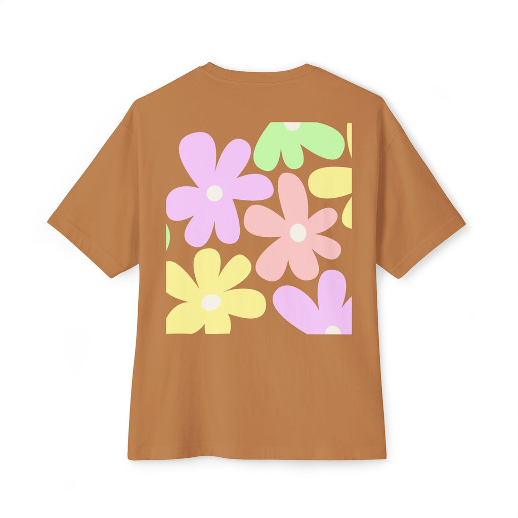 Pink Daisy Graphic Tee | Flower Illustration T-Shirt
