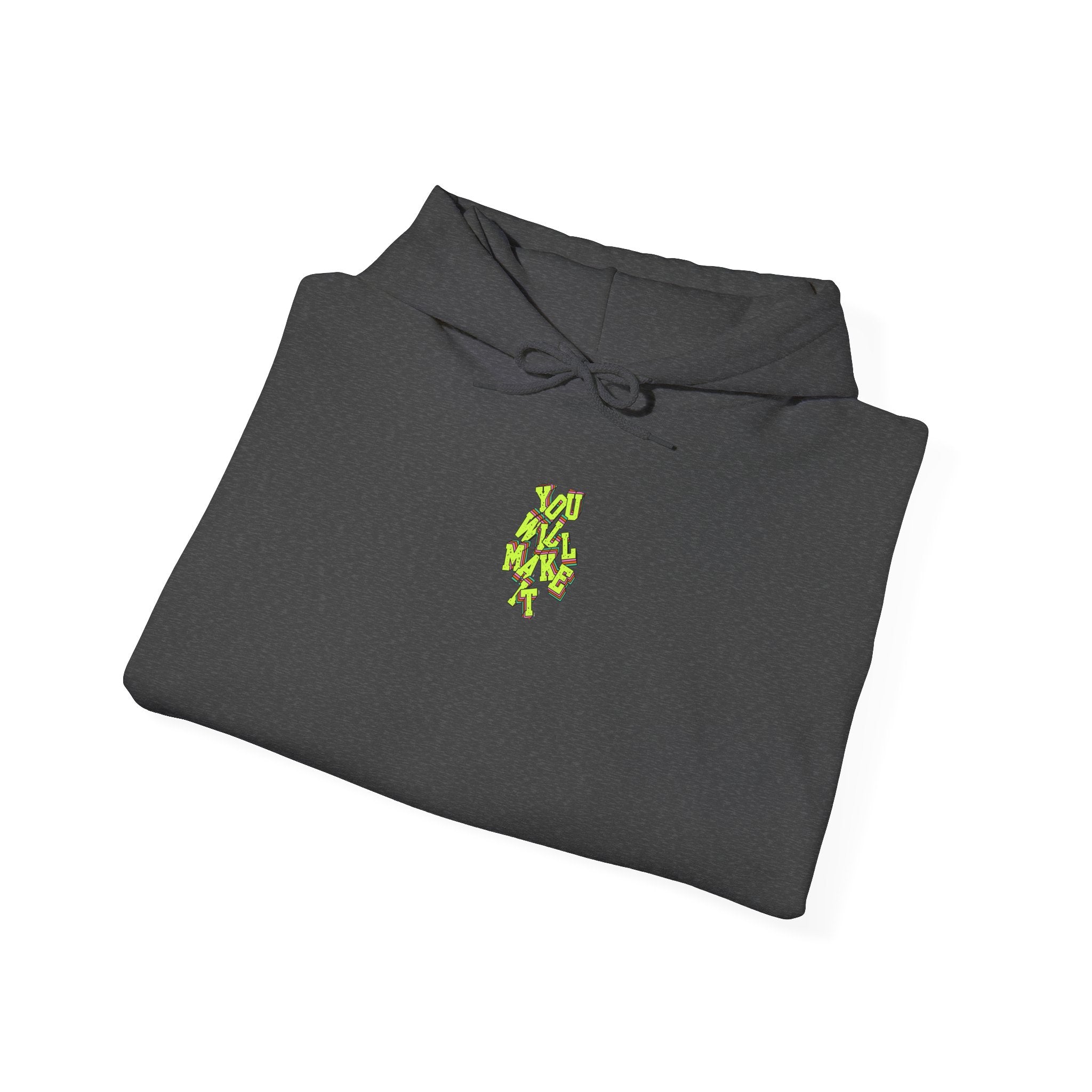 You Will Make It Hoodie | Graffiti Neon Lettering back print