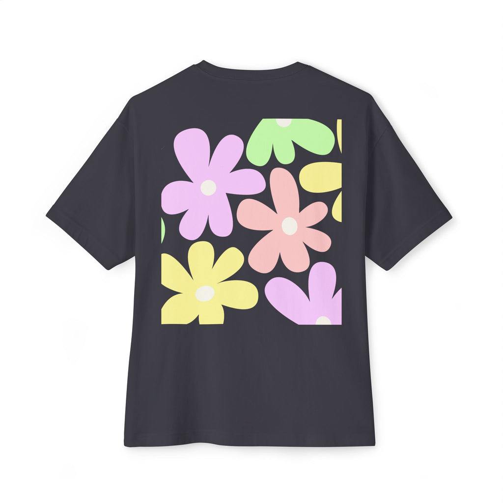 Pink Daisy Graphic Tee | Flower Illustration T-Shirt