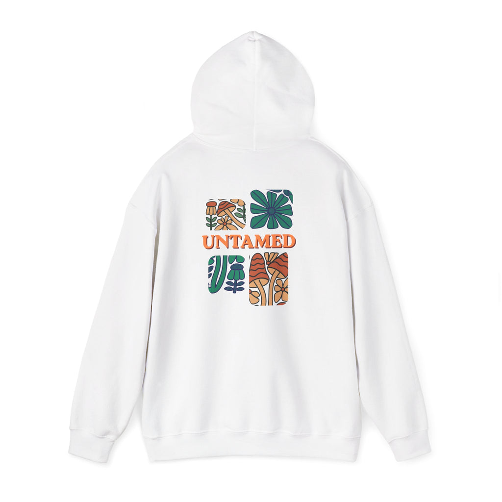 Untamed botanical hoodie | Floral nature graphic hoodie