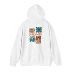 Untamed botanical hoodie | Floral nature graphic hoodie