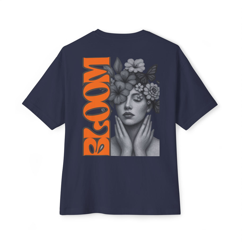 Bloom Floral Wildflower Head Tee | Mushroom Cottage Logo Tee