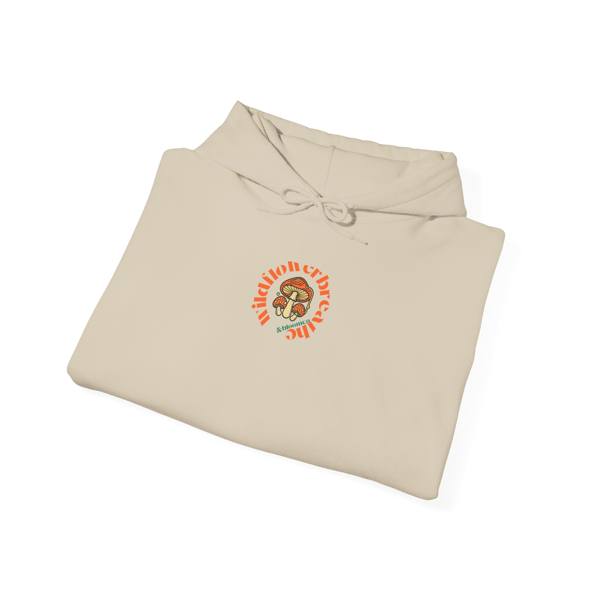 Untamed botanical hoodie | Floral nature graphic hoodie