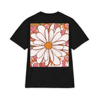 Retro Daisy Floral Tee — Vintage 60s-Inspired Flower Graphic T-Shirt