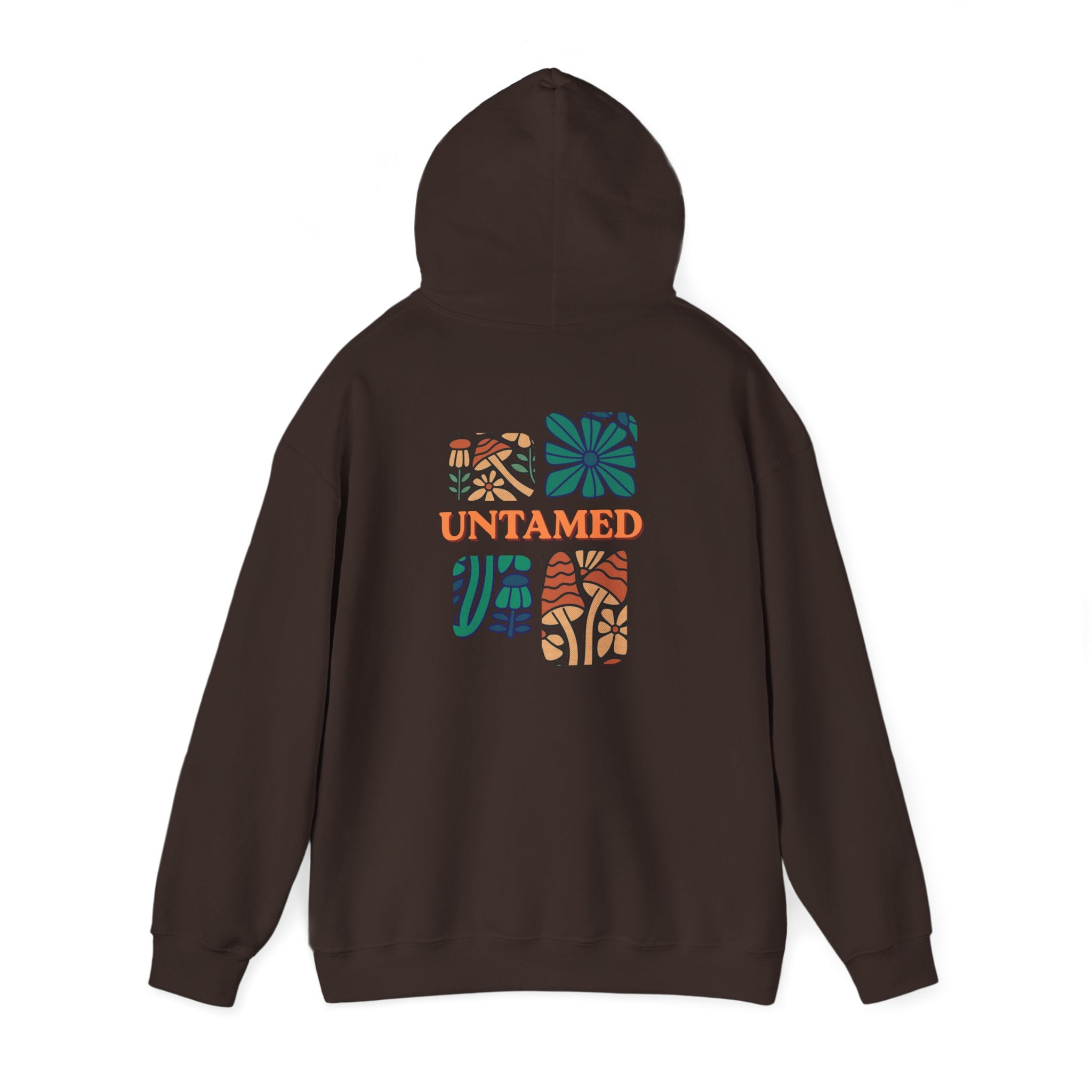Untamed botanical hoodie | Floral nature graphic hoodie