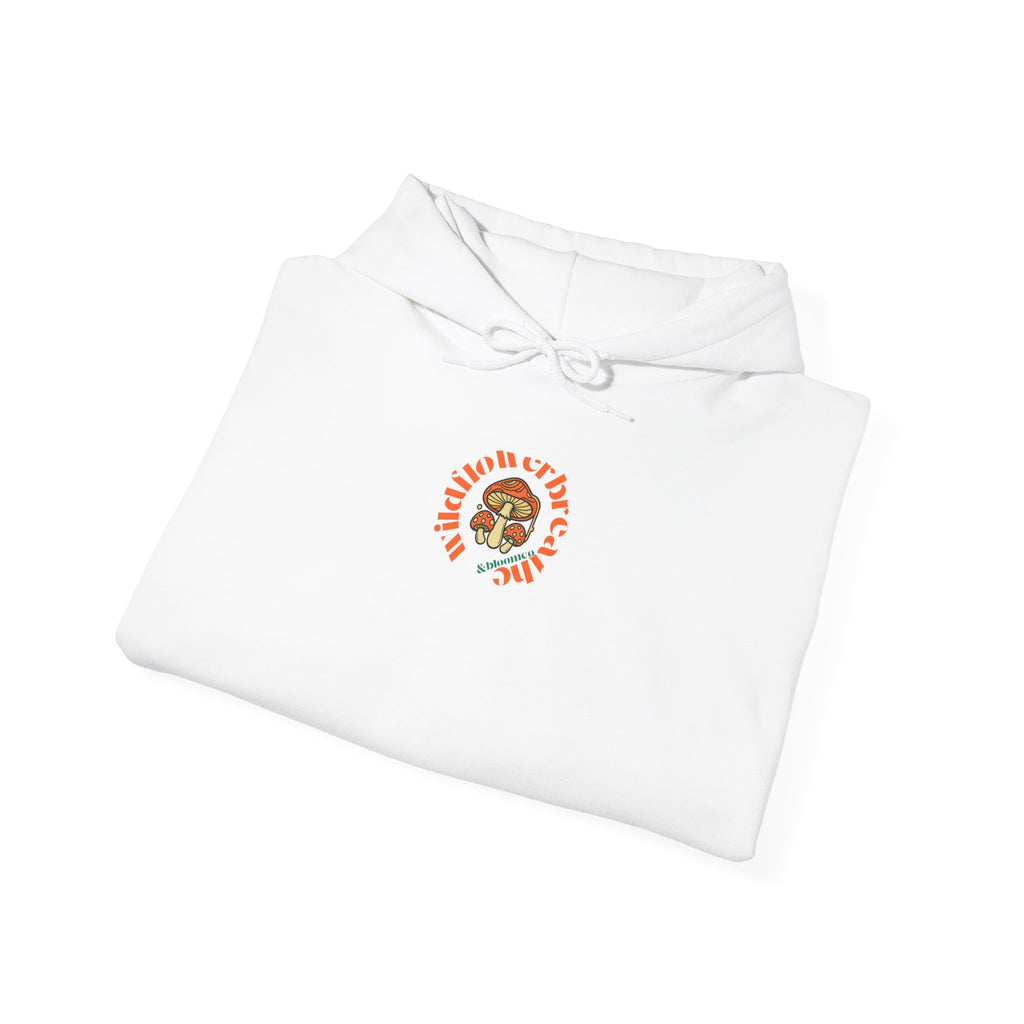 Untamed botanical hoodie | Floral nature graphic hoodie