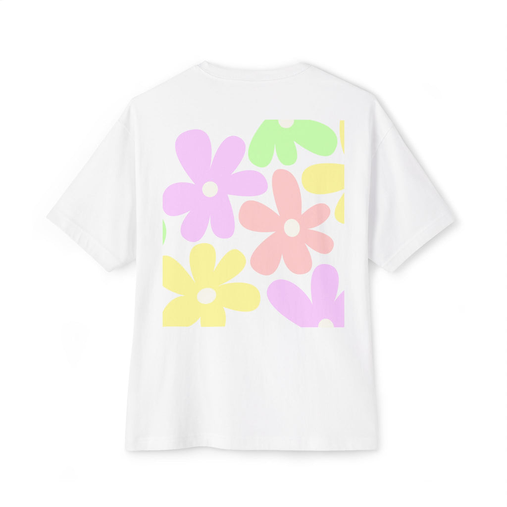Pink Daisy Graphic Tee | Flower Illustration T-Shirt