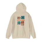Untamed botanical hoodie | Floral nature graphic hoodie