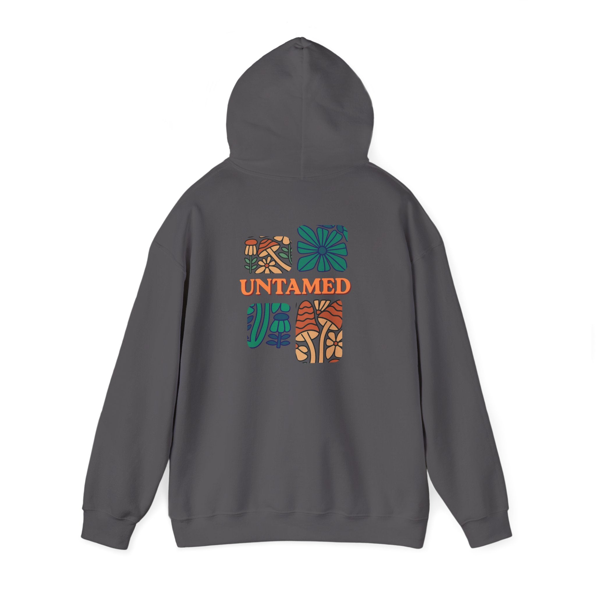 Untamed botanical hoodie | Floral nature graphic hoodie
