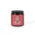 Floral Butterfly Goddess Candle Amber Jar | Soy Candle