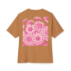 Boxy Tee — Delicate Pink Quote "You Belong Amongst the Wildflowers"