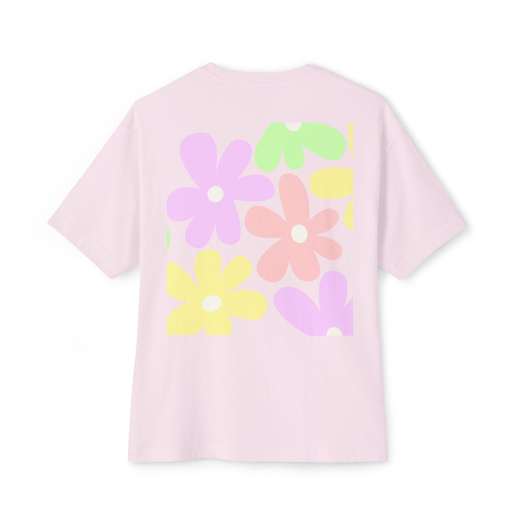 Pink Daisy Graphic Tee | Flower Illustration T-Shirt