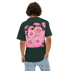 Boxy Tee — Delicate Pink Quote "You Belong Amongst the Wildflowers"
