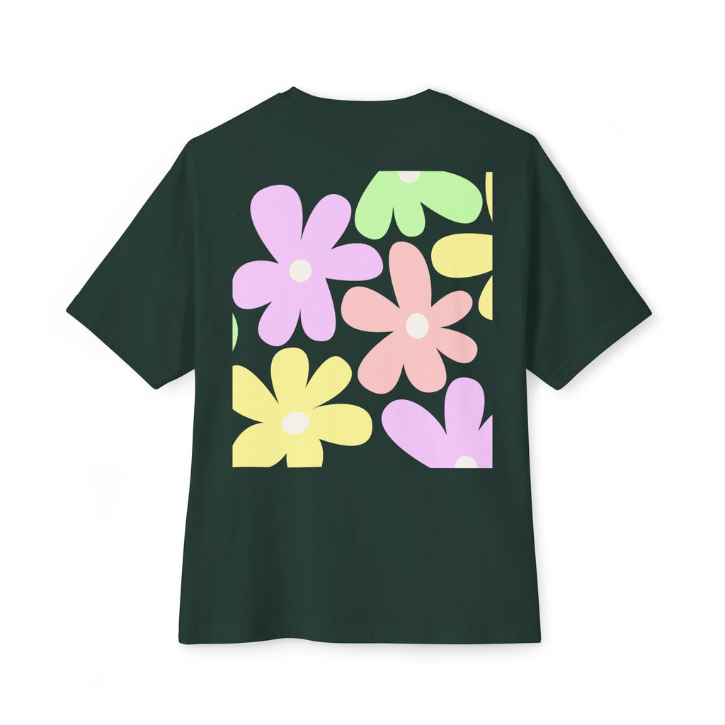 Pink Daisy Graphic Tee | Flower Illustration T-Shirt