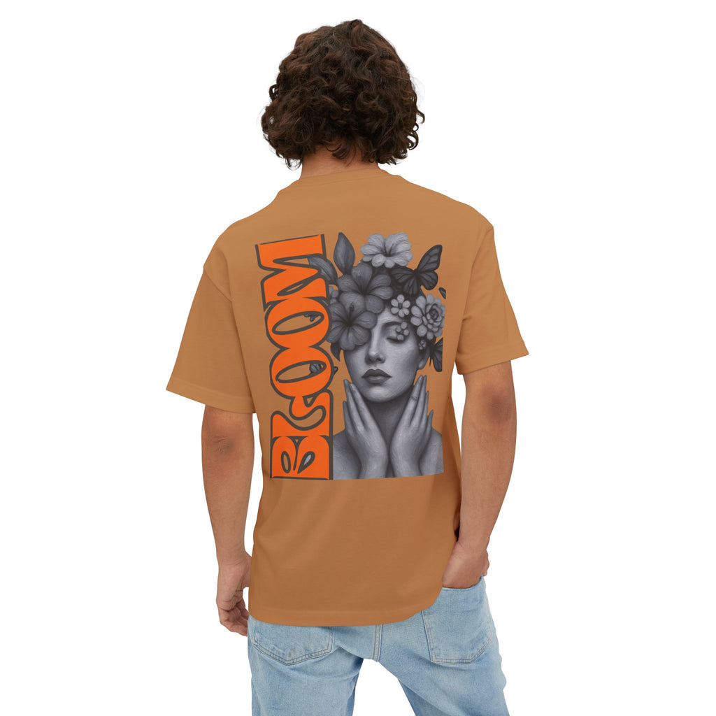 Bloom Floral Wildflower Head Tee | Mushroom Cottage Logo Tee