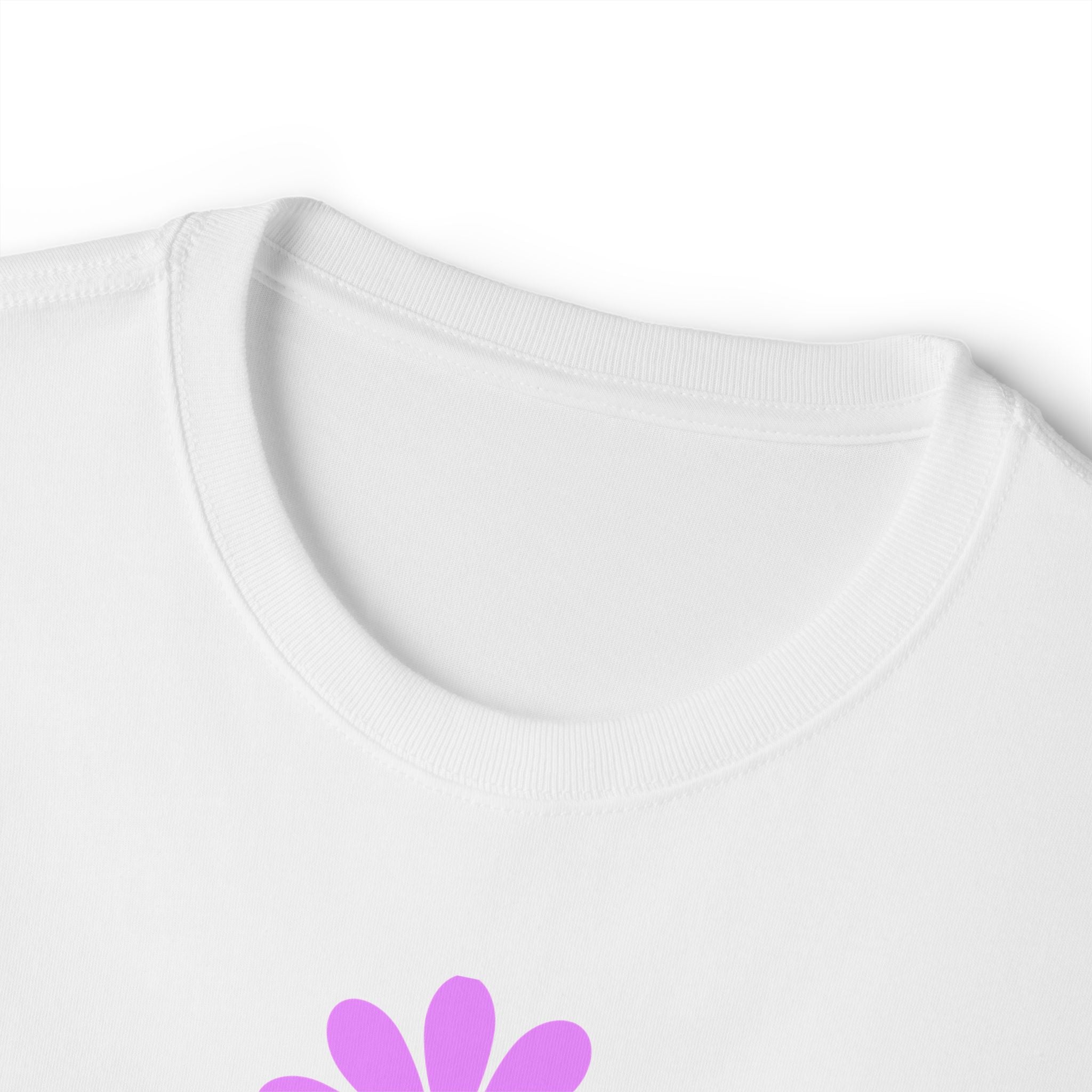 Pink Daisy Graphic Tee | Flower Illustration T-Shirt