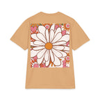 Retro Daisy Floral Tee — Vintage 60s-Inspired Flower Graphic T-Shirt