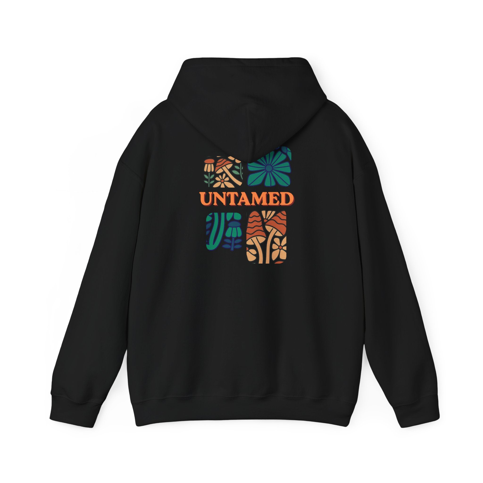 Untamed botanical hoodie | Floral nature graphic hoodie