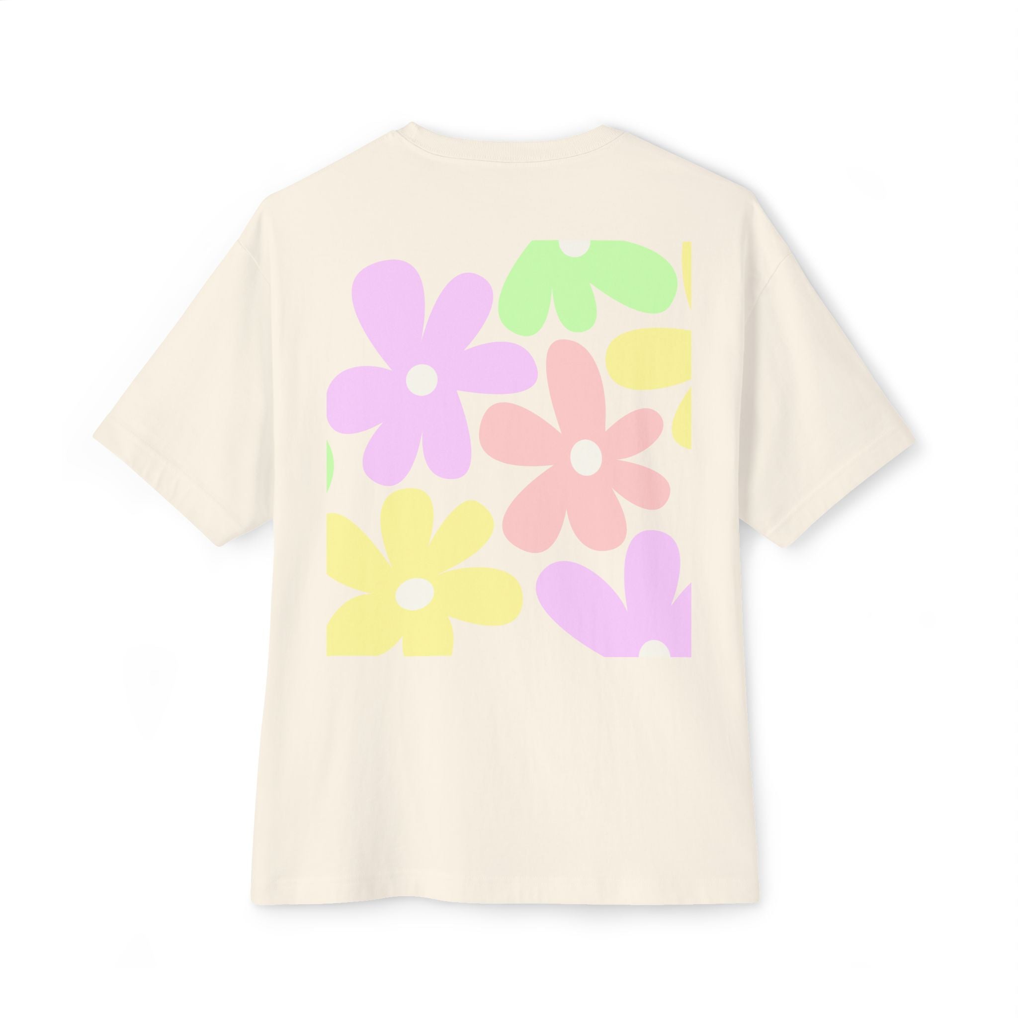 Pink Daisy Graphic Tee | Flower Illustration T-Shirt