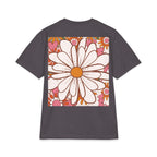 Retro Daisy Floral Tee — Vintage 60s-Inspired Flower Graphic T-Shirt