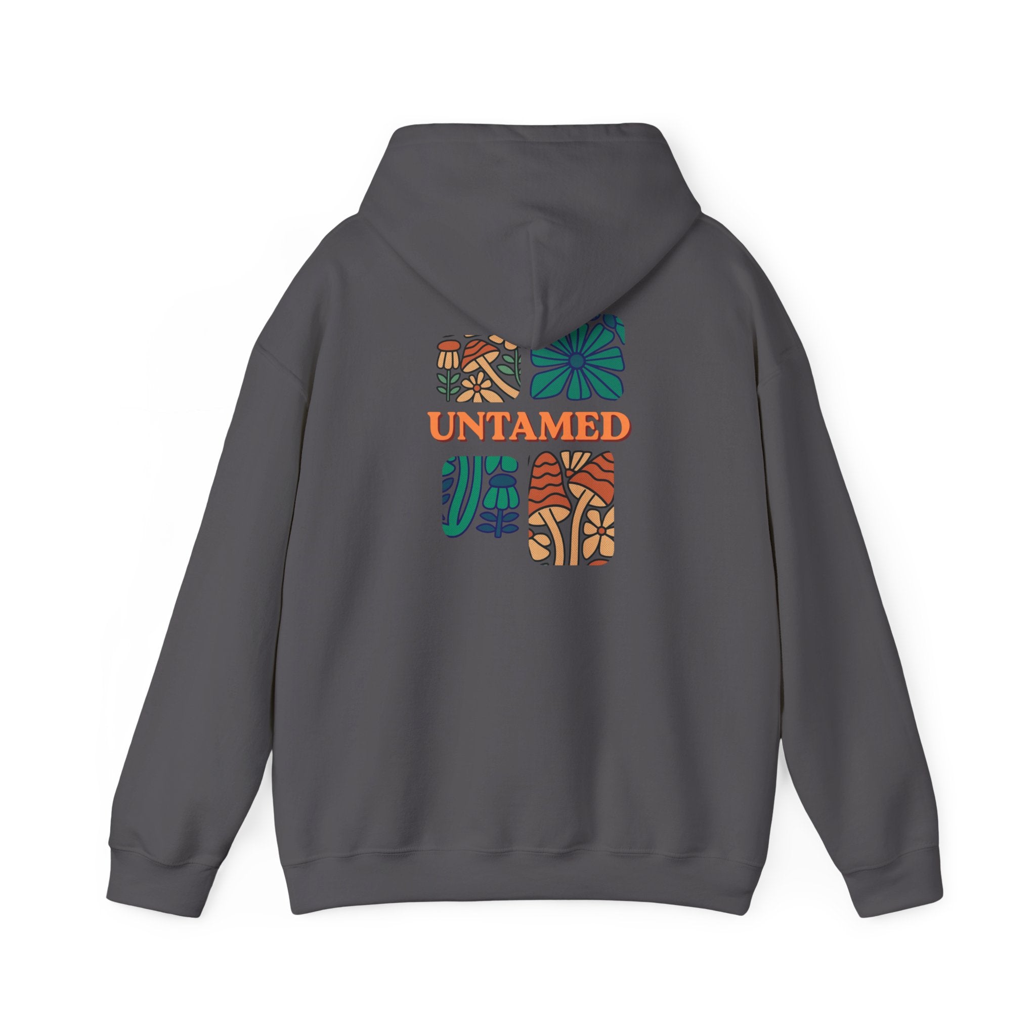 Untamed botanical hoodie | Floral nature graphic hoodie
