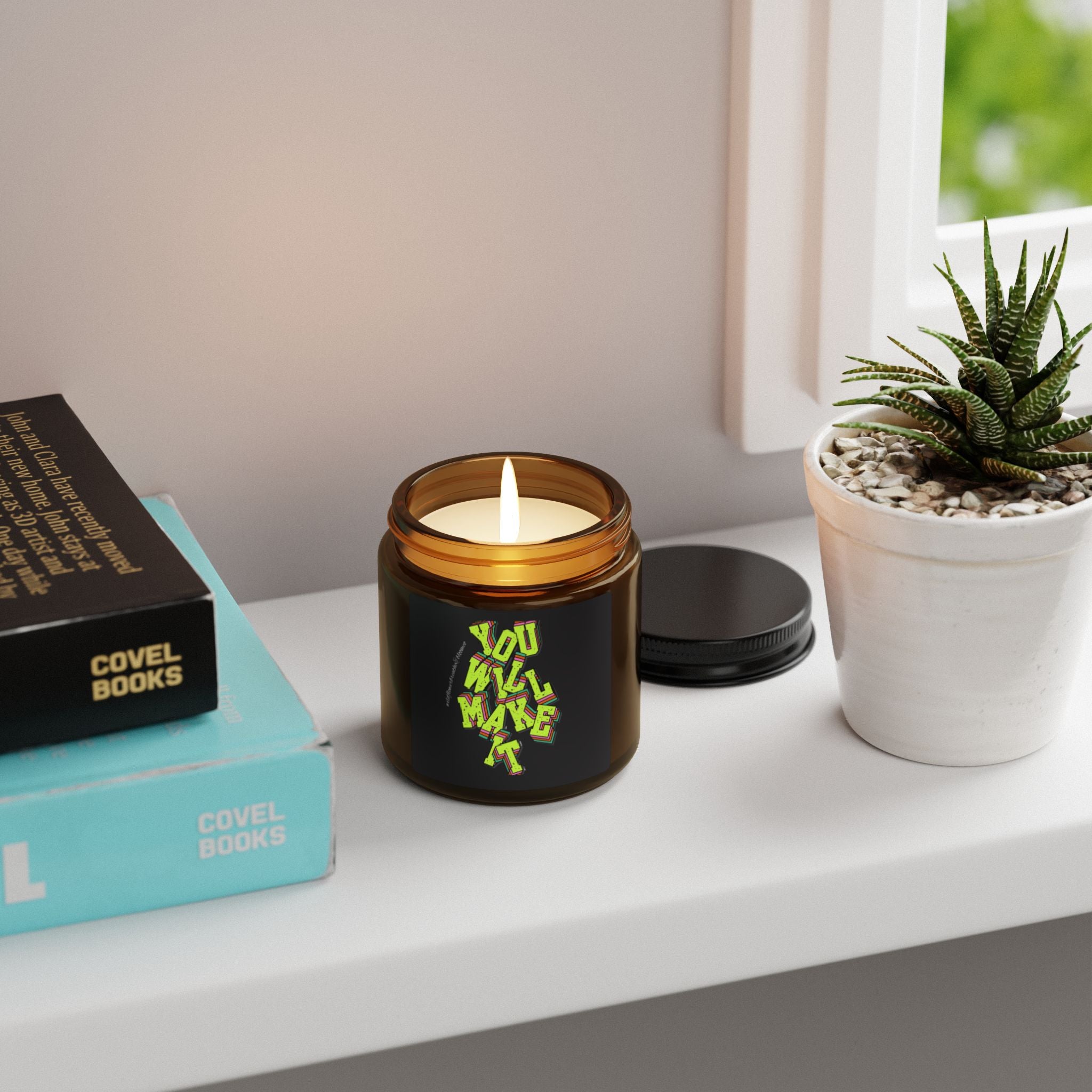 You Will Make It Candle | Amber Jar Soy Candle